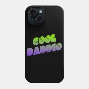 Cool Daddio Fathers Day Gift | Trippy birthday gift for Dad Phone Case