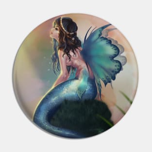 Mermaid Waits Pin