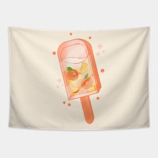 Peach Ice Pop Tapestry