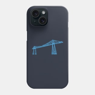 transporter bridge Phone Case