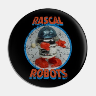 Vintage Toy Robot Pin