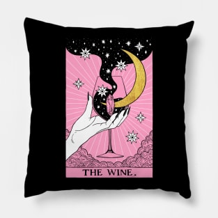 Pink Tarot card The Wine Pillow