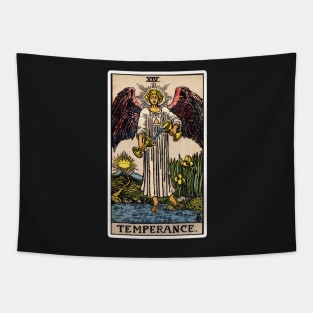 XIV. Temperance Tarot Card Tapestry