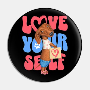 Love Yourself Pin