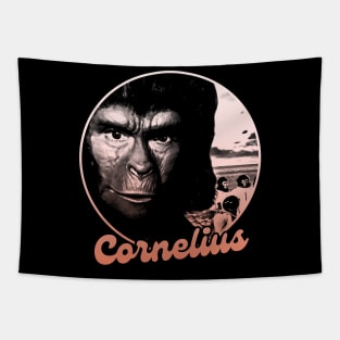 Cornelius - Planet Of The Apes // Gradients Drawing Artwork Tapestry