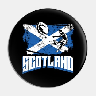 Rugby Scotland Pin