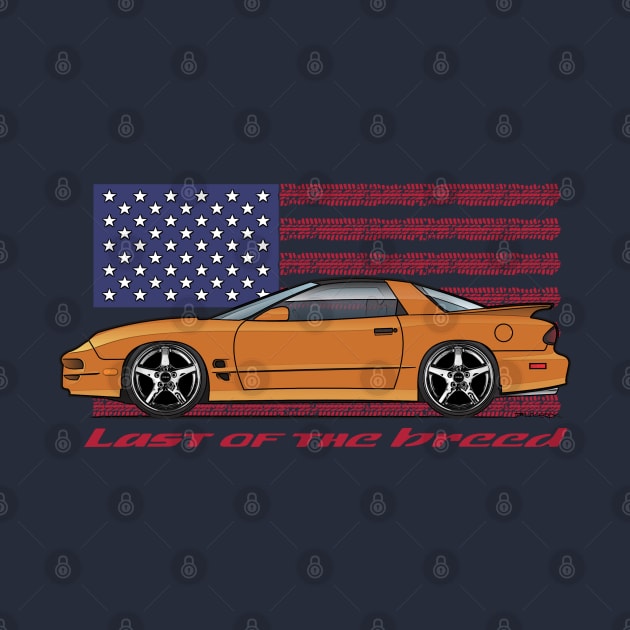 USA - Last of the breed - orange by JRCustoms44