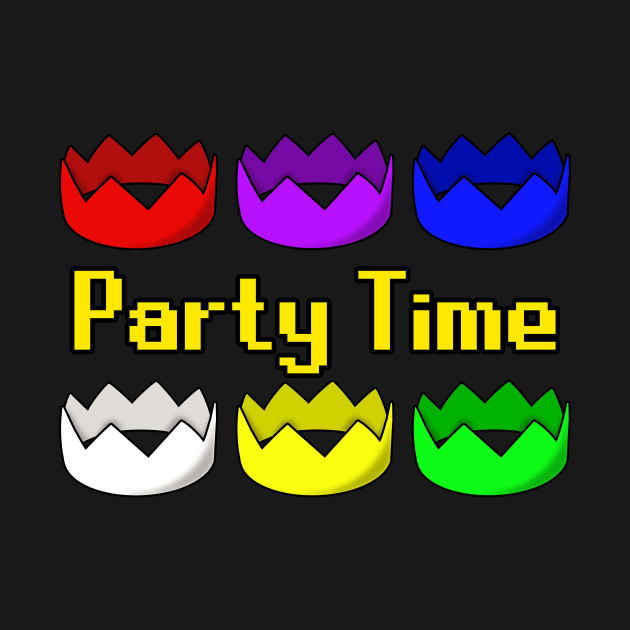 Party Time Party Hats Phat P'Hat by GraviTeeGraphics