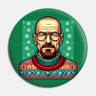 Christmas Heisenberg Pin