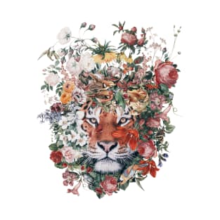 Flower Tiger T-Shirt