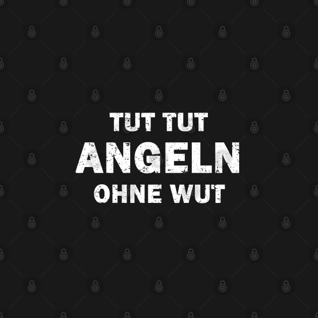 Gechillt angeln ohne wut see teich fischen spruch by FindYourFavouriteDesign