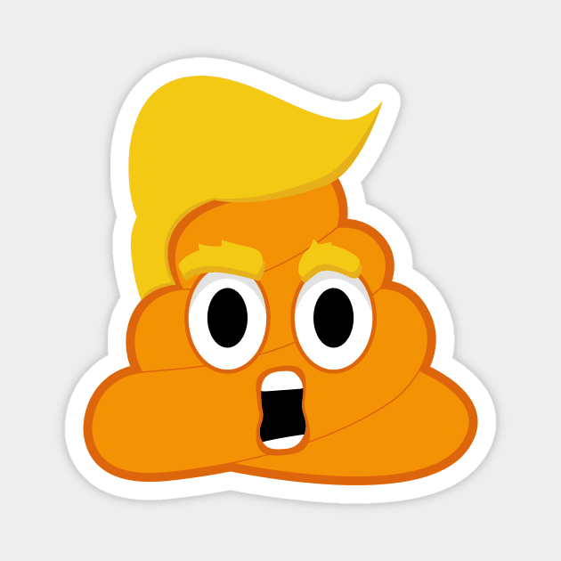 Trump Dump Magnet by NeddyBetty