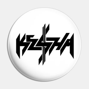 Kesha logo Pin