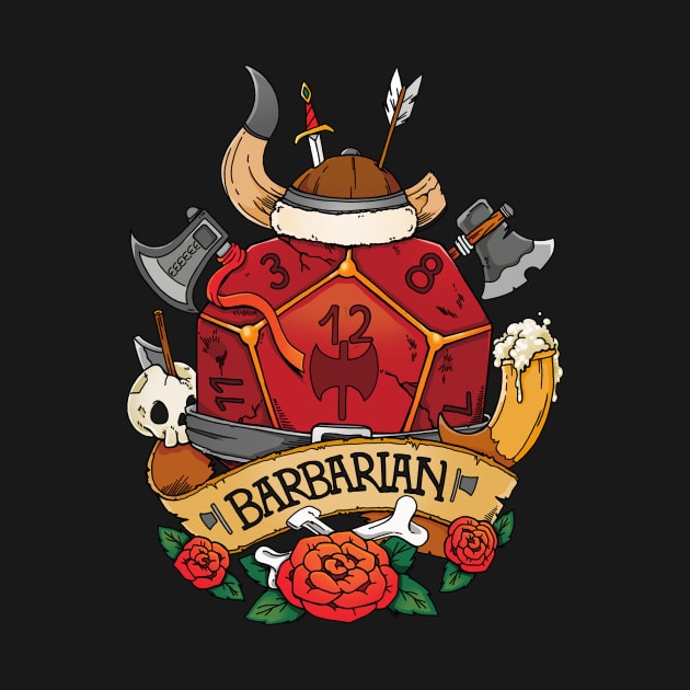 Barbarian Dice by Vallina84