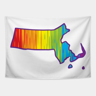 Massachusetts Pride Tapestry