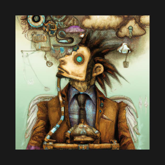 God of Steampunk #4 by Philly Tees