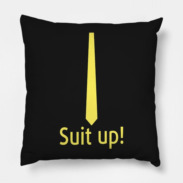 Suit up! Pillow by Rikux