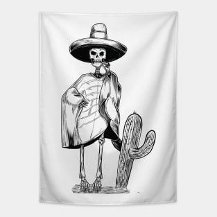 Mexican Skeleton Tapestry