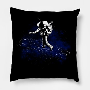 Hopscotch in Space Pillow