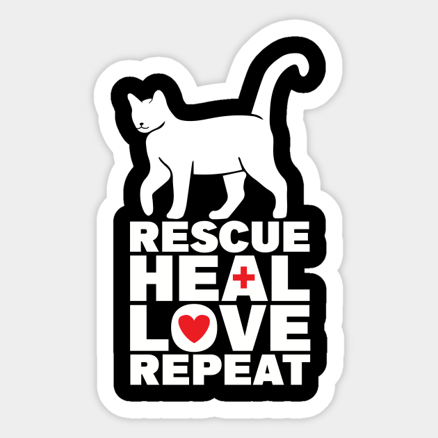 Animal Rescue Animal Shelter - Animal Rescuer - Sticker | TeePublic Animal Rescue Animal Shelter - Animal Rescuer - Sticker | TeePublic