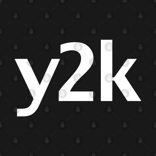 Y2K Typography White Text by ellenhenryart