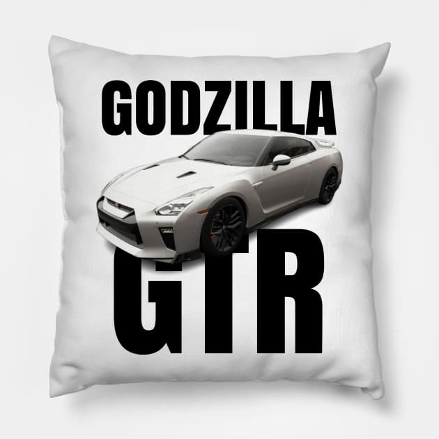 R35 GTR Pillow by MOTOSHIFT