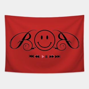 smile face clipart Tapestry