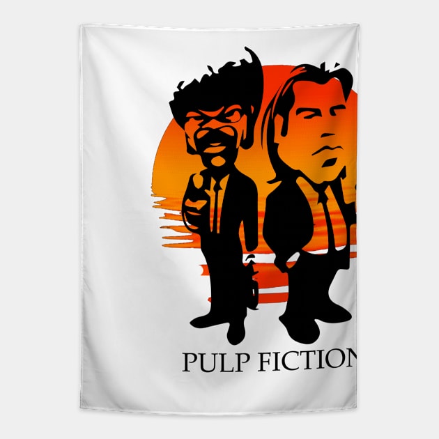 Pulp Fiction - Jules & Vincent Tapestry by CAUTODIPELO