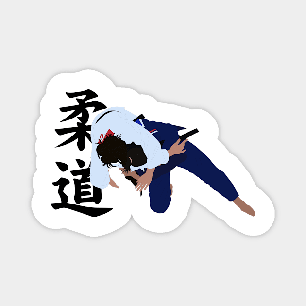 Judo Throw Magnet by sportartbubble