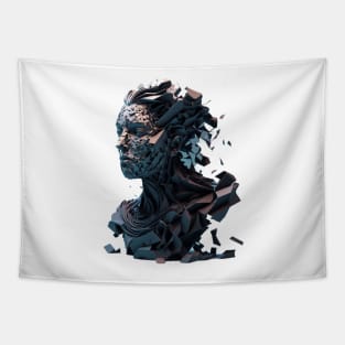 Abstract Contemplation Tapestry