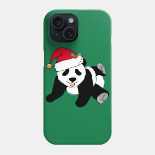 Cute Christmas Panda Bear Santa Phone Case