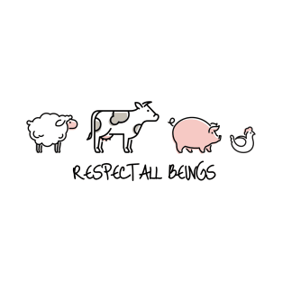 Respect all beings T-Shirt