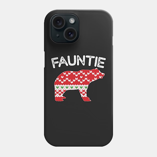 Fauntie Bear Matching Christmas Family Phone Case by RJCatch