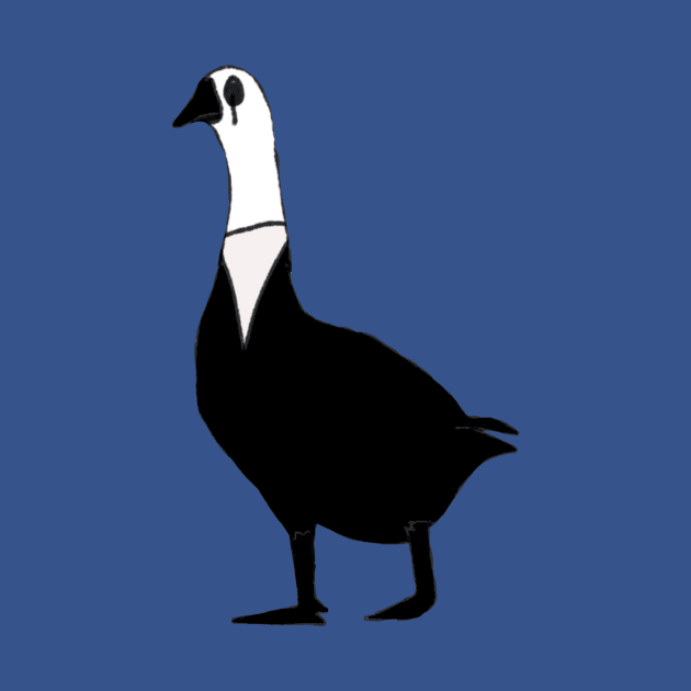 Undertale Gaster I as a Goose by The Fandom Geese