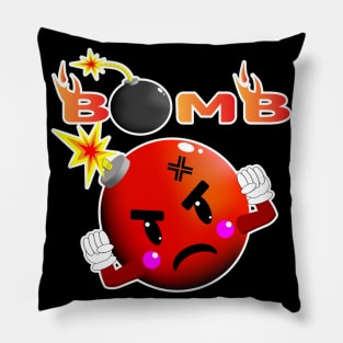 bomb cartoon Pillow