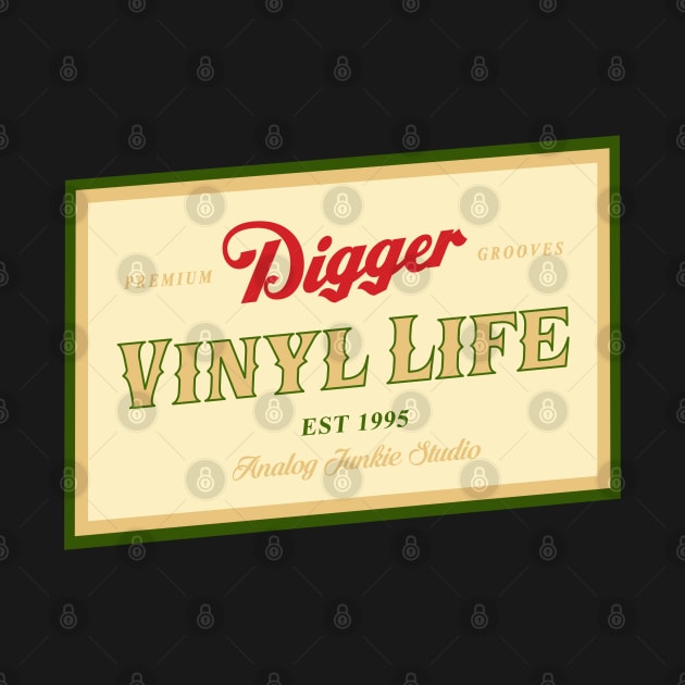 VINYL LIFE by AnalogJunkieStudio