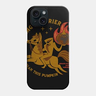 Trendy Halloween Design | Burning Pumpkin-World Phone Case