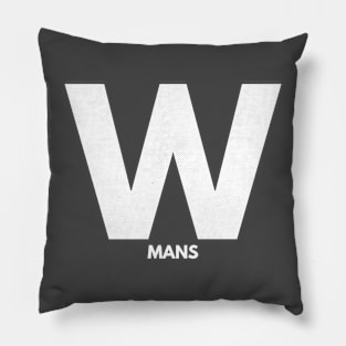 W mans III Pillow