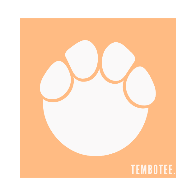 Orange Square TEMBOTEE print by TemboTees