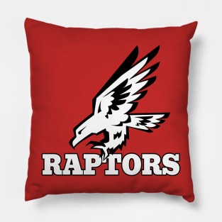 Raptor Mascot Pillow