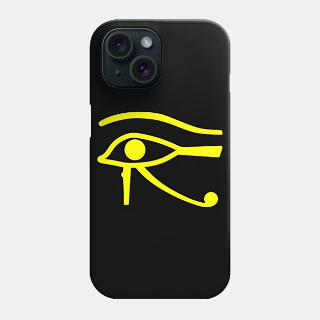 Eye of Horus Phone Case by colorsplash