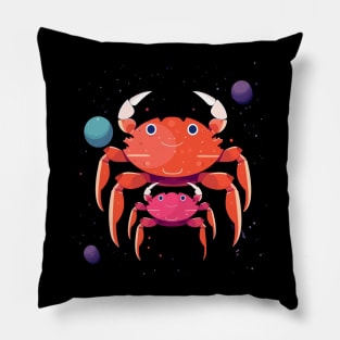 Crab Fathers Day Pillow