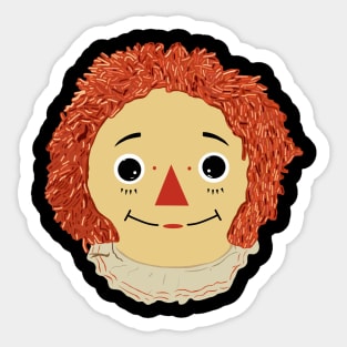 Ragamuffins / Raggedy Ann & Andy Letters Scrapbook Stickers