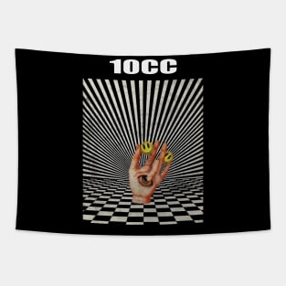 Illuminati Hand Of 10CC Tapestry