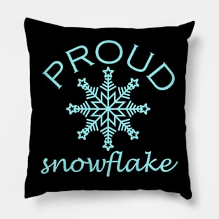 Proud Snowflake Pillow