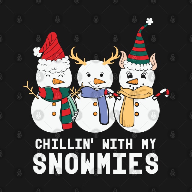 Chillin with my snowmies by MZeeDesigns