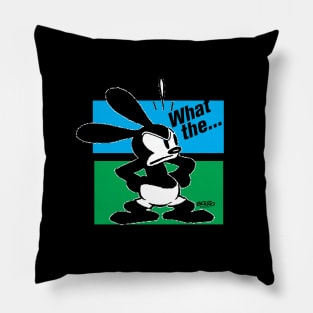 Oswald Rabbit-What the... Pillow