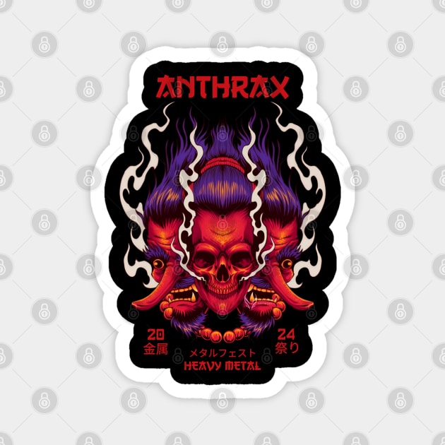 anthrax Magnet by enigma e.o