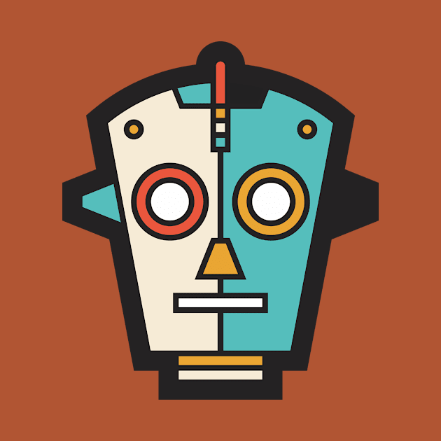 Retro Robot Type 2R0 by tifftuff