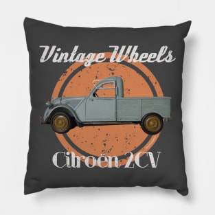 Vintage Wheels - Citroën 2CV Pickup Pillow